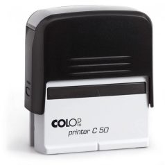 Bélyegzőtest Colop Printer C50 (69x30 mm) 7 soros, fekete, GravírKirály