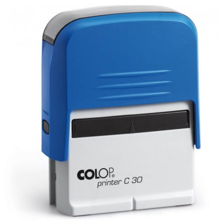 Bélyegzőtest Colop Printer C30 (47x18 mm) 5 soros, kék