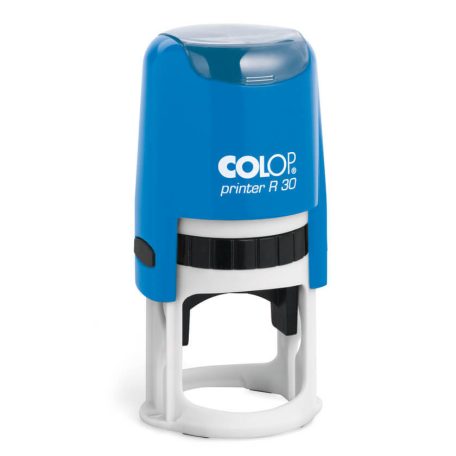 Bélyegzőtest Colop Printer R30 (30 mm kör) kék