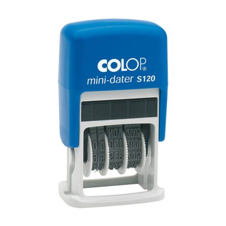 Bélyegző, Colop Dátum S 120 Mini (4 mm), Magyarul