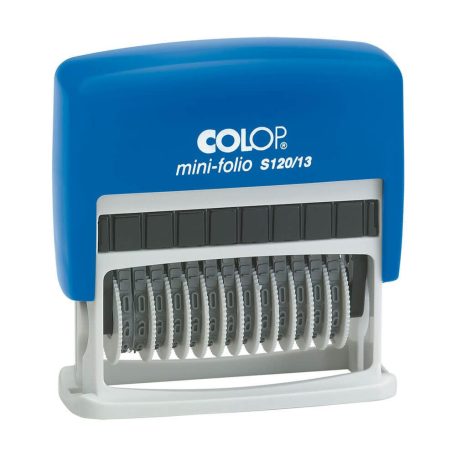 Bélyegző, Colop folio mini S 120/13, sorszámbélyegző