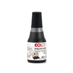 Bélyegzőfesték, 25 ml, Colop 801/25, fekete
