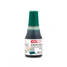 Bélyegzőfesték, 25 ml, Colop 801/25, zöld