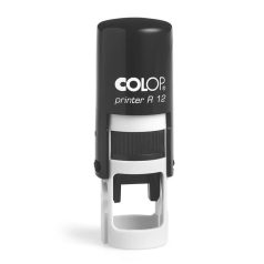 Bélyegzőtest, Colop Printer R12 (12 mm kör), fekete