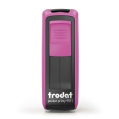 Bélyegzőtest, Trodat 9511 (38x14 mm), 4 soros, pink
