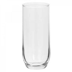 Gravírozható pohár, vizes, átlátszó, 310ml
